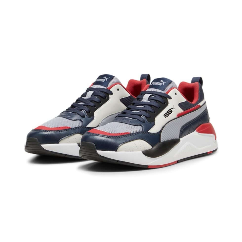 PUMA X-Ray 2 Square 'Club Navy Grey Fog Red' 373108-88 - Image 3