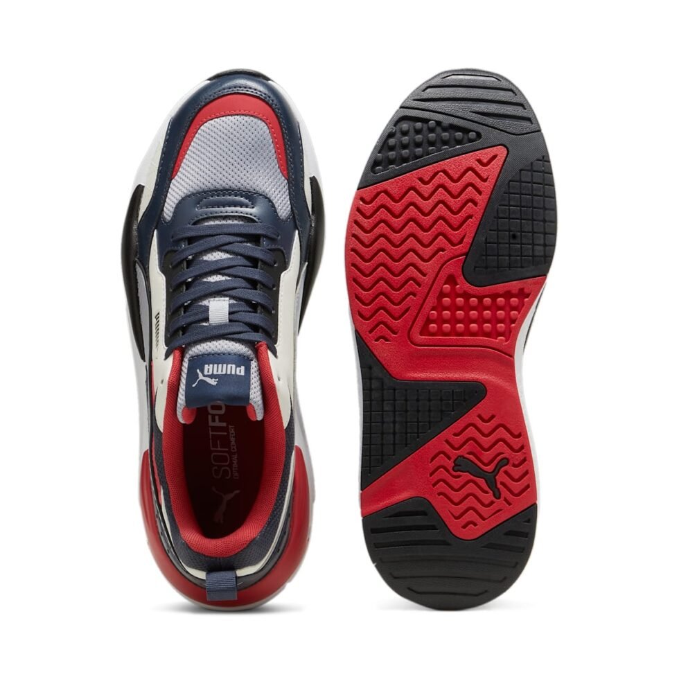 PUMA X-Ray 2 Square 'Club Navy Grey Fog Red' 373108-88 - Image 4