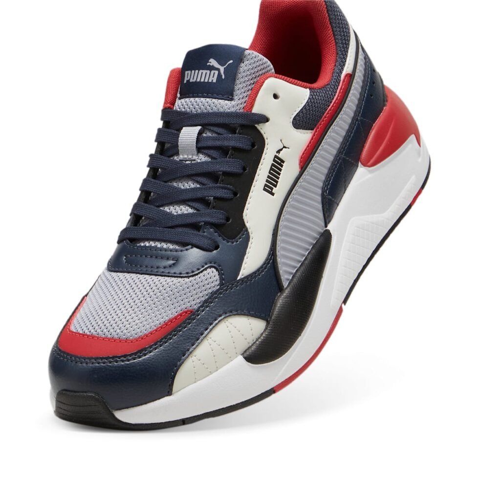PUMA X-Ray 2 Square 'Club Navy Grey Fog Red' 373108-88 - Image 5