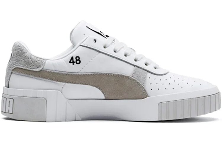 (WMNS) PUMA Cali Leather Suede x SG 'Silver Gray' 373331-01 - Image 2