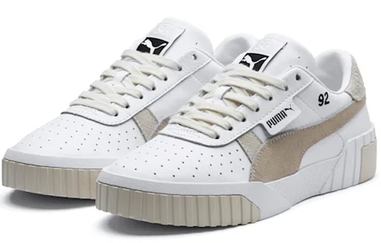 (WMNS) PUMA Cali Leather Suede x SG 'Silver Gray' 373331-01 - Image 3