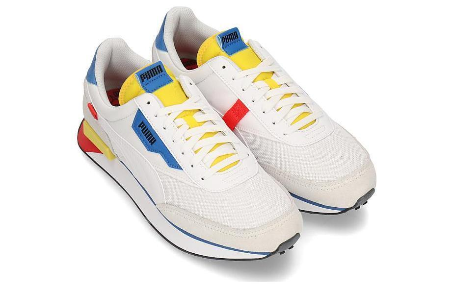 PUMA Future Rider 'Neon Play - White Maize' 373383-08 - Image 2