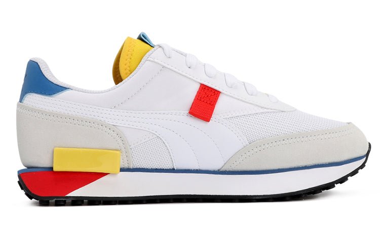 PUMA Future Rider 'Neon Play - White Maize' 373383-08 - Image 3