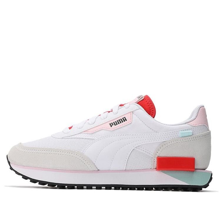 PUMA Future Rider 'Neon Play - White Poppy Red' 373383-09