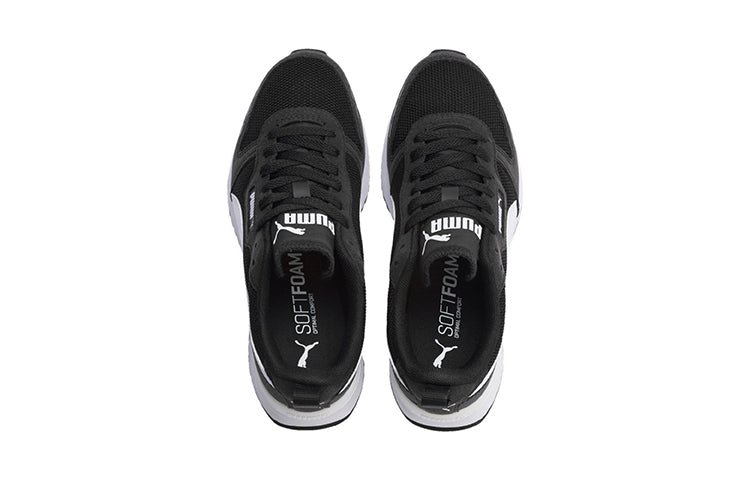 (GS) PUMA R78 'Black White' 373616-01 - Image 3