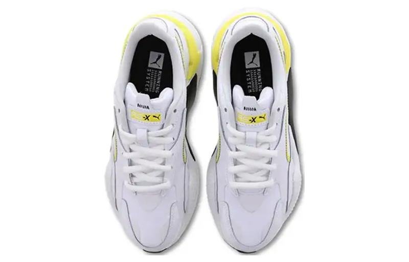 (WMNS) PUMA RS-X3 'White Yellow Black' 373702-01 - Image 4