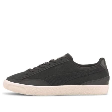 PUMA Unisex Clyde The Hundres Sneakers Black/White 373725-01