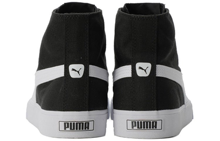 PUMA Bari Mid 'Black White' 373891-02 - Image 4