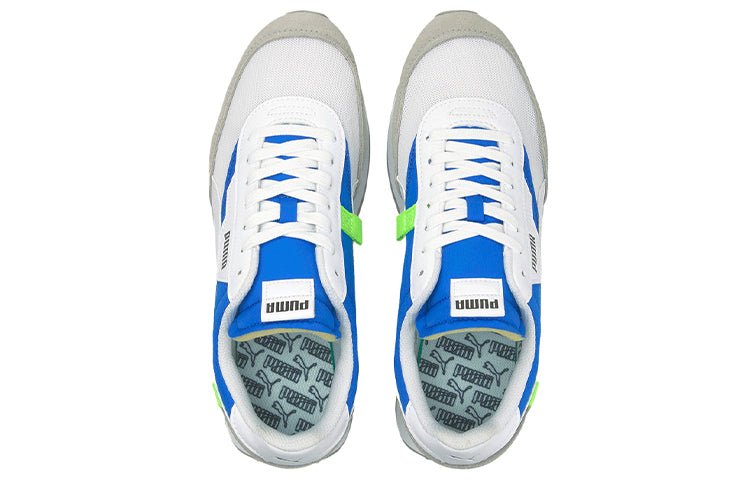 PUMA Future Rider Core 'White Blue Lime' 374038-15 - Image 3