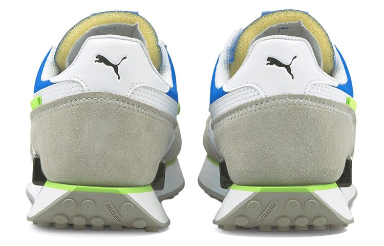 PUMA Future Rider Core 'White Blue Lime' 374038-15 - Image 4