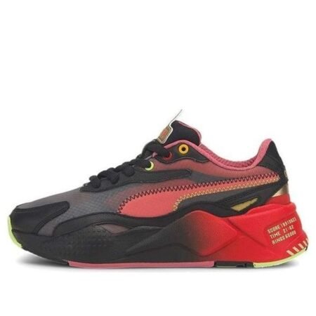 (GS) PUMA Sonic x RS-X 'Black High Risk Red' 374318-01
