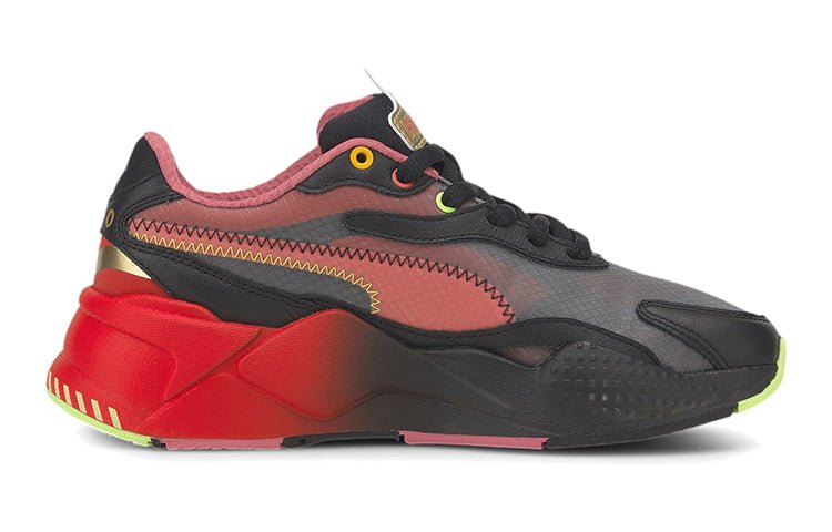 (GS) PUMA Sonic x RS-X 'Black High Risk Red' 374318-01 - Image 2