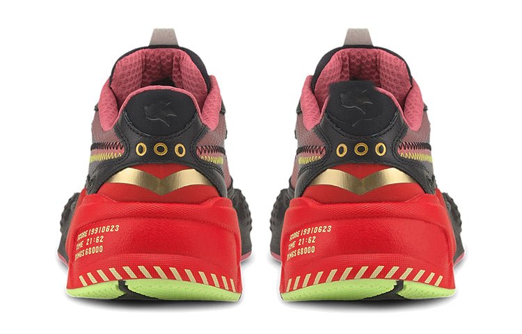 (GS) PUMA Sonic x RS-X 'Black High Risk Red' 374318-01 - Image 4