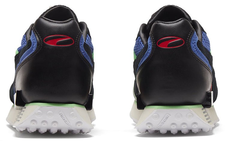 PUMA FUTURE RIDER KING TRAINERS 'Black Green Red' 374459-01 - Image 5