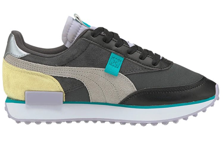(WMNS) PUMA Future Rider Soft Metal 'Ebony Purple Heather' 374665-01 - Image 2