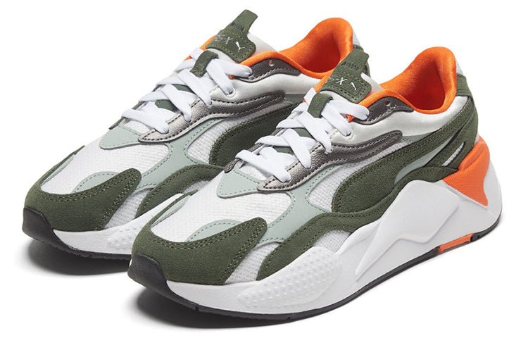 (WMNS) PUMA Rs-X3 Mixed Metallicwn'S 'White Green Orange' 374668-01 - Image 3