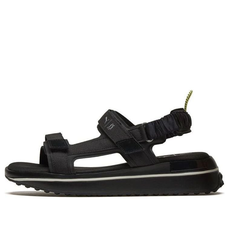 (WMNS) PUMA Liu Wen x Future Rider Sandals 'Fluorescent Braid - Black' 374726-02
