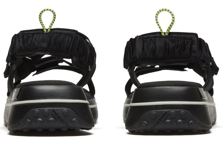 (WMNS) PUMA Liu Wen x Future Rider Sandals 'Fluorescent Braid - Black' 374726-02 - Image 4