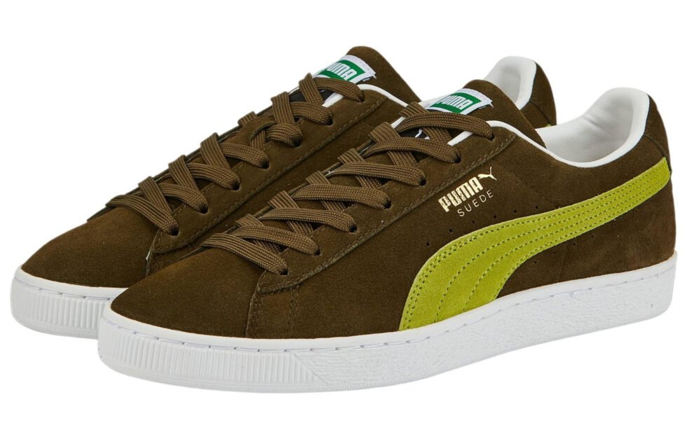 PUMA Suede Classic 21 'Deep Olive Tart Apple' 374915-58 - Image 3