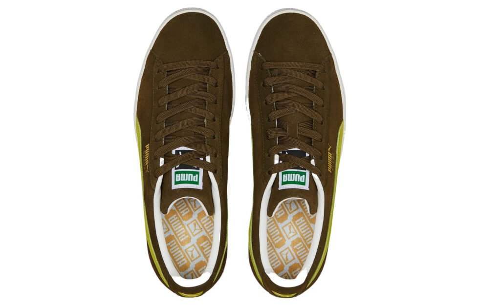 PUMA Suede Classic 21 'Deep Olive Tart Apple' 374915-58 - Image 4