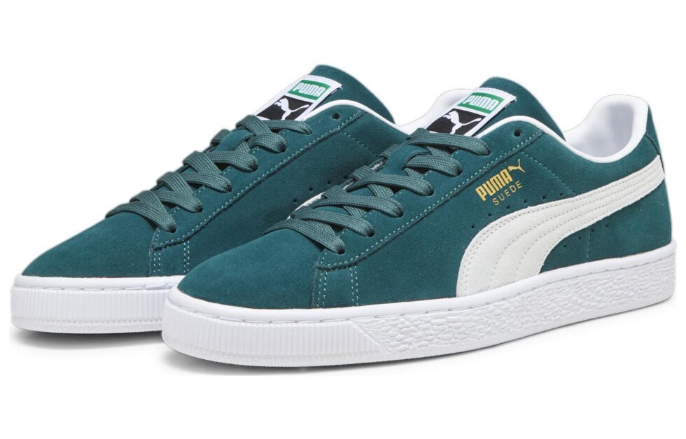 PUMA Suede Classic XXI 'Malachite White' 374915-89 - Image 4
