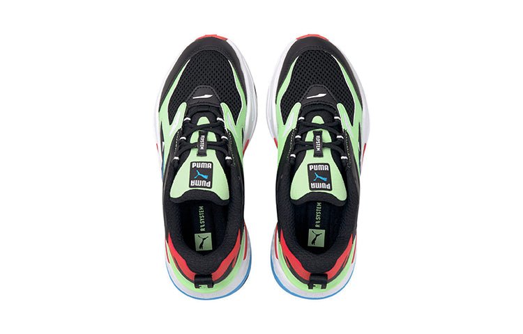 (GS) PUMA RS-Fast 'Black Elektro Green' 375696-01 - Image 3
