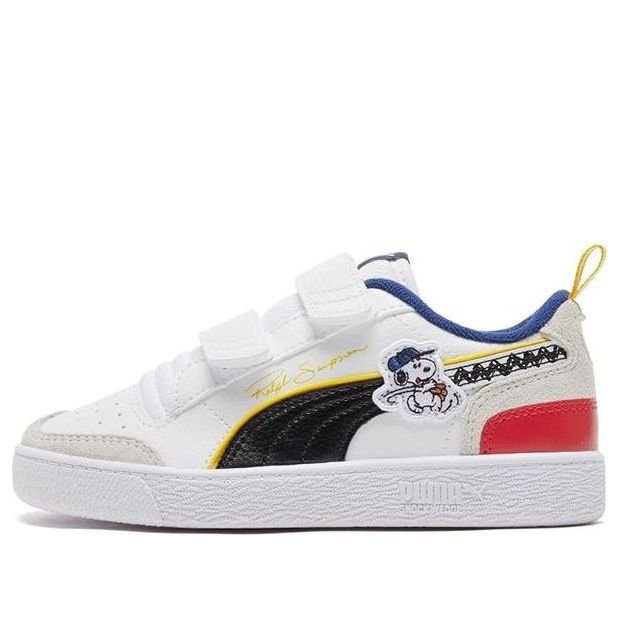 (PS) PUMA Ralph Sampson V x Peanuts 'White Blue Yellow' 375794-01