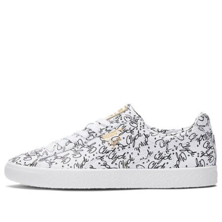 PUMA Clyde 'All Over Script Print' 375889-01