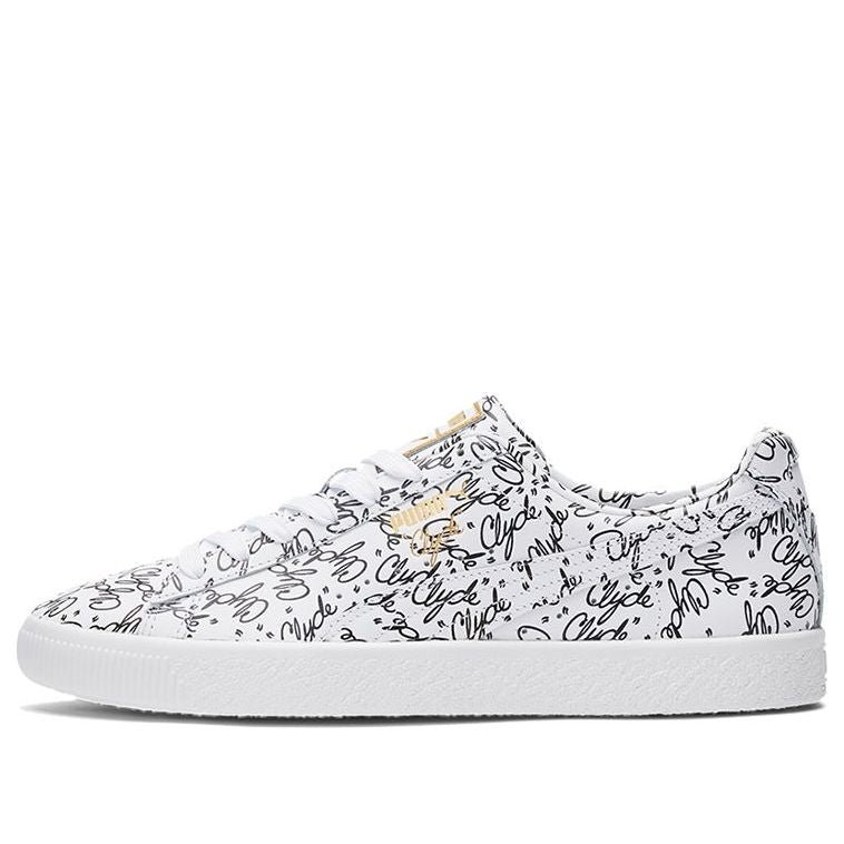 PUMA Clyde 'All Over Script Print' 375889-01