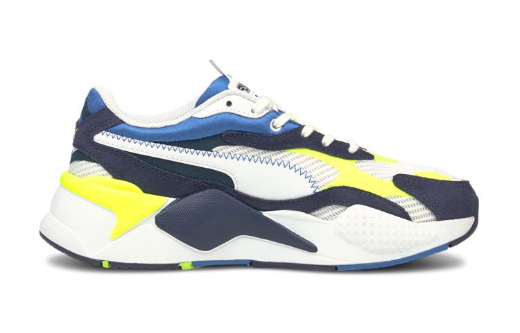 (GS) PUMA RS-X3 Twill 'White Peacoat' 375987-01 - Image 2