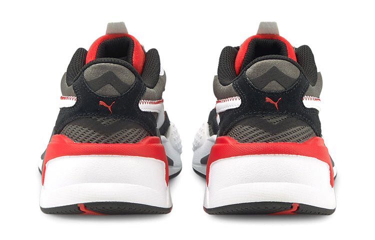 (GS) PUMA RS-X3 Twill 'Castlerock Poppy Red' 375987-02 - Image 4