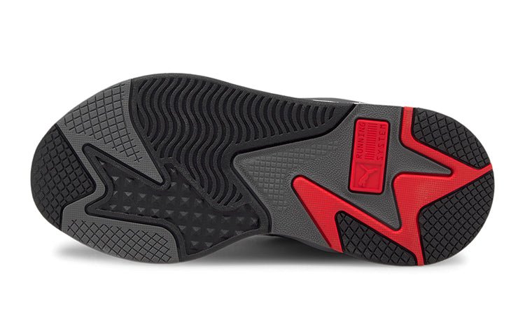 (GS) PUMA RS-X3 Twill 'Castlerock Poppy Red' 375987-02 - Image 5