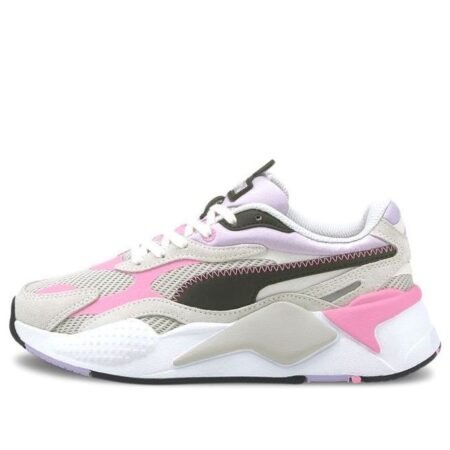 (GS) PUMA RS-X3 Twill 'Grey Violet Pink' 375987-03