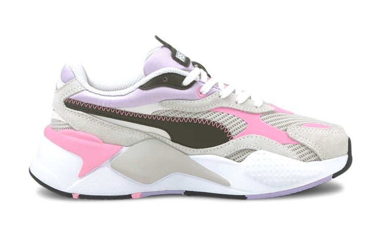 (GS) PUMA RS-X3 Twill 'Grey Violet Pink' 375987-03 - Image 2