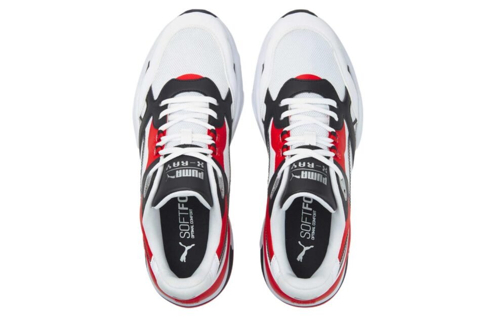 PUMA X-Ray Millenium 'Red White Black' 375999-13 - Image 3