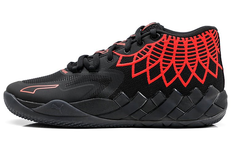 PUMA MB.01 LaMelo Ball 'Black Red Blast' 376443-08 - Image 2