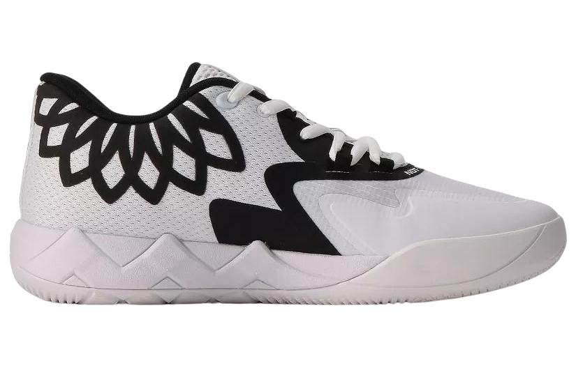 PUMA MB.01 Low LaMelo Ball 'Team Colors - White Black' 376941-13 - Image 2
