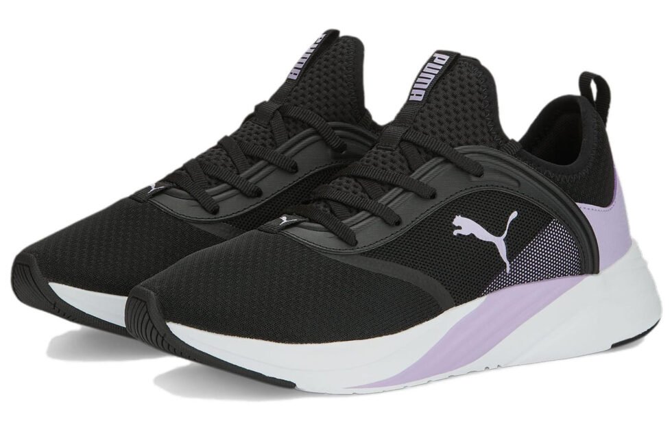 (WMNS) PUMA Softride Ruby 'Black Vivid Violet' 377050-07 - Image 3