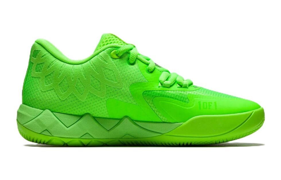 (GS) PUMA MB.01 Low LaMelo Ball 'Volt' 377368-07 - Image 2