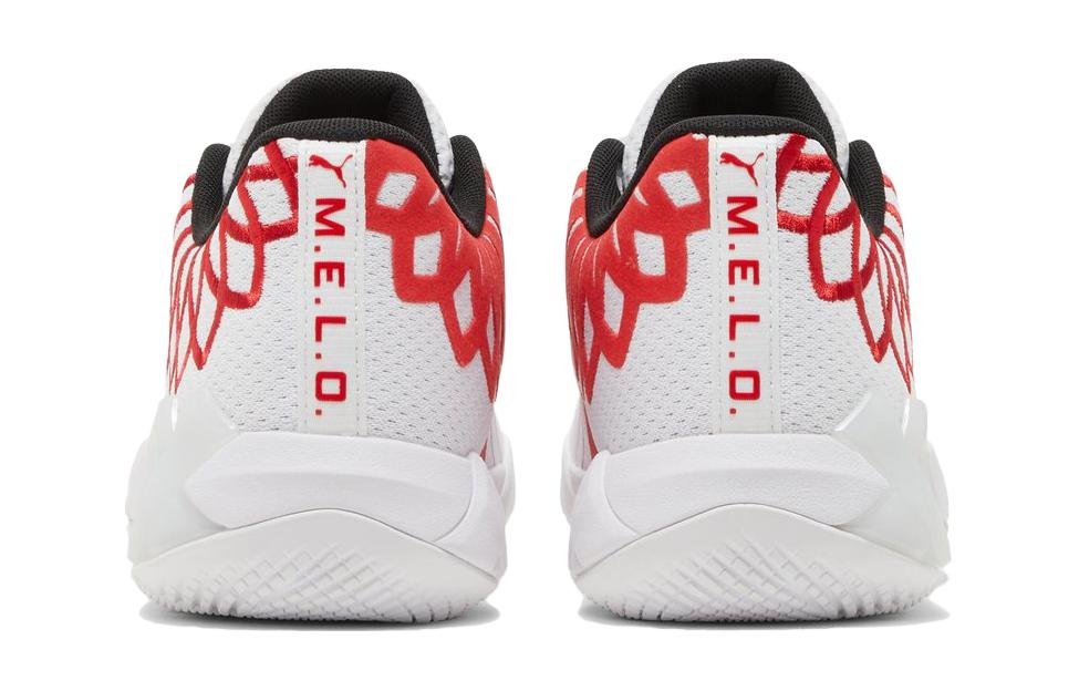 (GS) PUMA MB.01 Lo 'Team Colors White High Risk Red' 377368-10 - Image 4