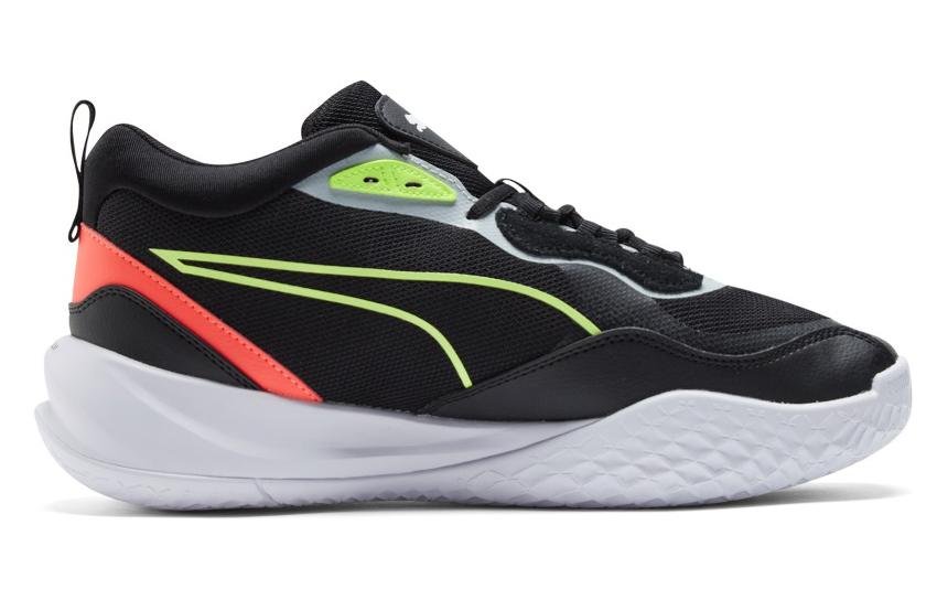 PUMA Playmaker Pro 'Jet Black Lime Squeeze' 377572-04 - Image 2