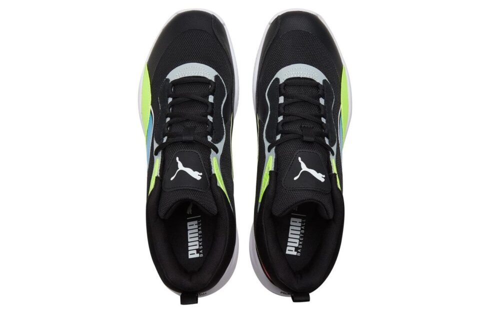 PUMA Playmaker Pro 'Jet Black Lime Squeeze' 377572-04 - Image 4