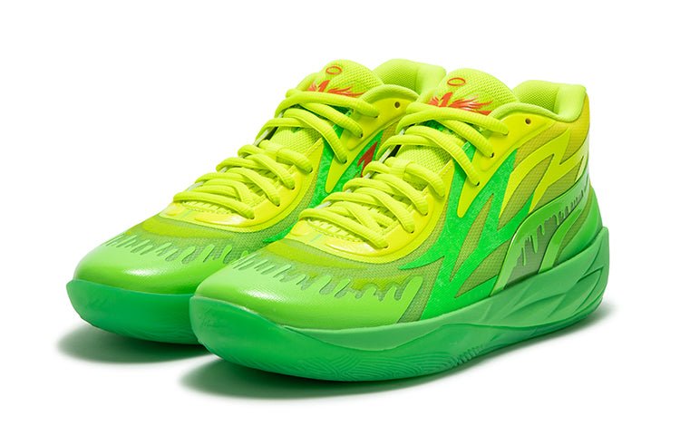 PUMA MB.02 LaMelo Ball x Nickelodeon 'Slime' 377584-01 - Image 3