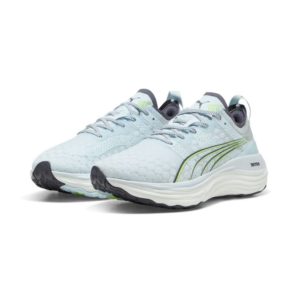 (WMNS) PUMA ForeverRun Nitro 'Nitro Blue Fizzy Apple' 377758-22 - Image 3