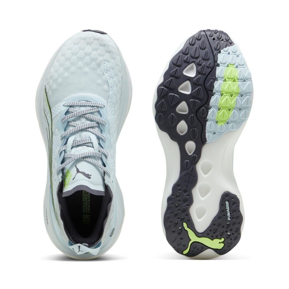 (WMNS) PUMA ForeverRun Nitro 'Nitro Blue Fizzy Apple' 377758-22 - Image 4