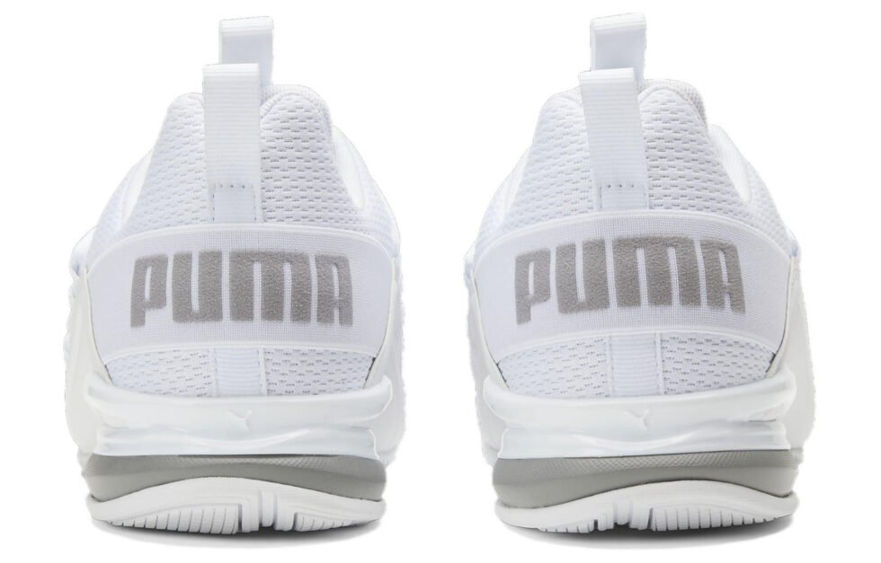 PUMA Axelion Refresh Sneakers 'White Silver' 377911-06 - Image 5