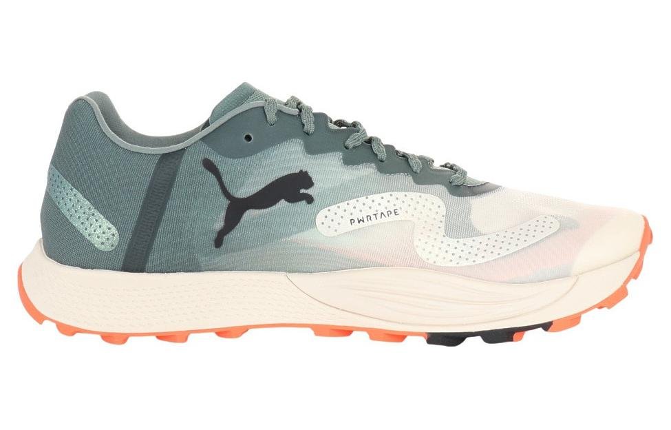 PUMA Fast-Trac Apex NITRO Running Shoes 'Green White' 378550-05 - Image 2