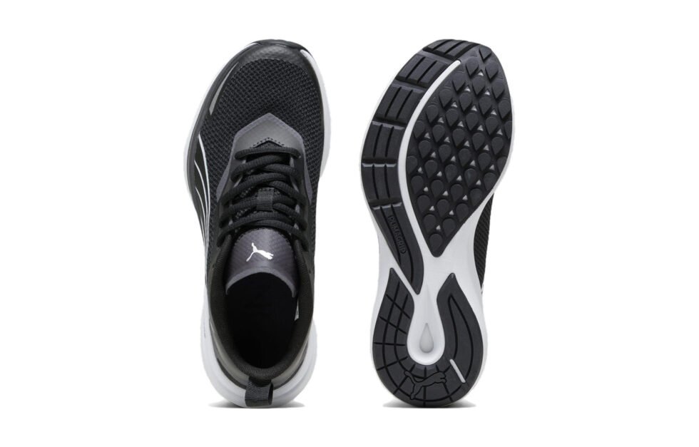 (GS) PUMA Kruz Nitro 'Black Silver' 378878-02 - Image 4