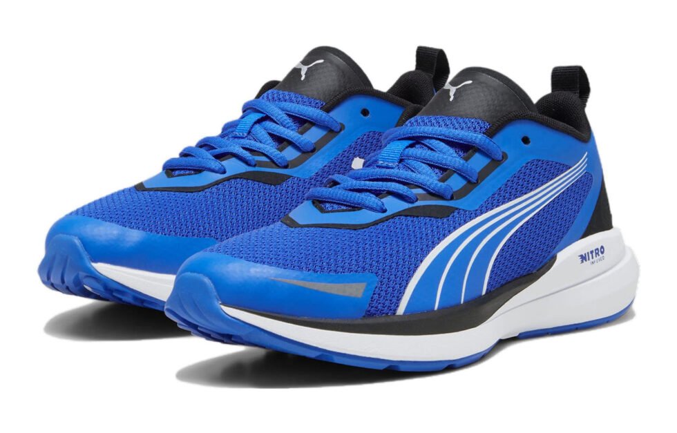 (GS) PUMA Kruz Nitro 'Ultra Blue' 378878-04 - Image 3