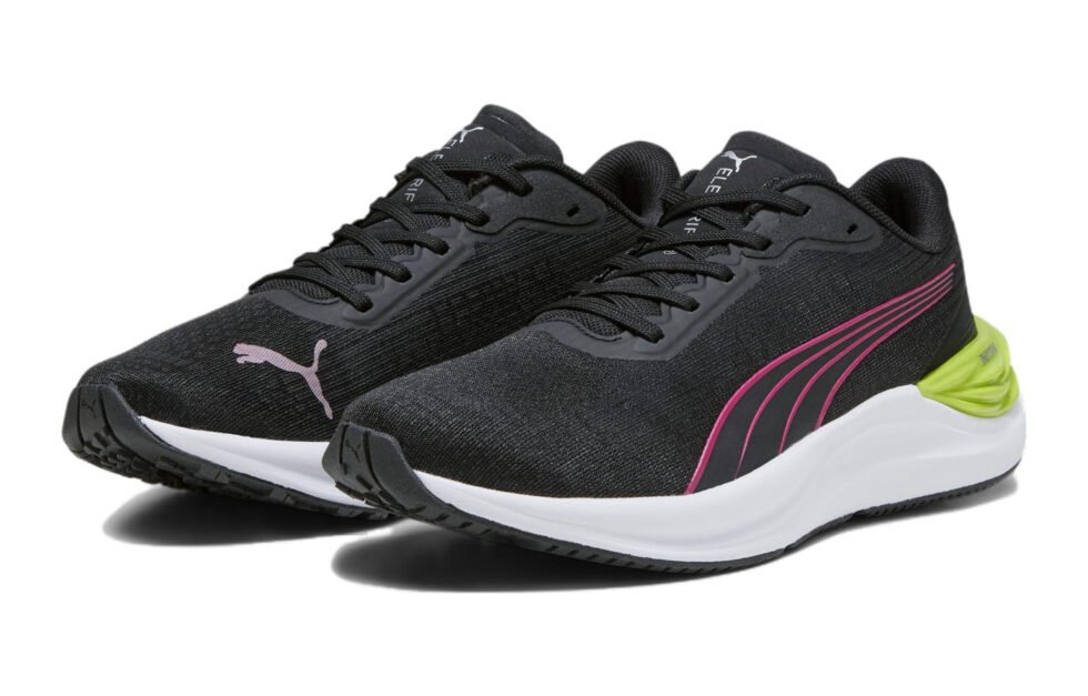 (GS) PUMA Electrify Nitro 3 'Black Pinktastic' 379118-03 - Image 3